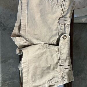 Red Camel Beige Cotton Casual Shorts